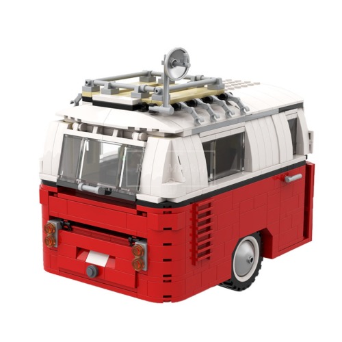 레고 크리에이터 MOC-46121 10220 Caravan Camping Trailer 캐러밴 트레일러 호환 신제품 창작