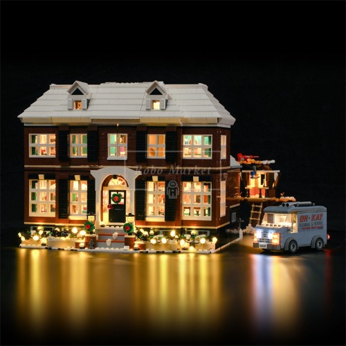 레고 LED 조명 크리에이터 나홀로집에 크리스마스 맥컬리 컬킨 창작 신제품 21330
