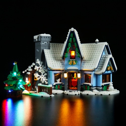 레고 LED 조명 크리에이터 산타의 방문 창작 신제품 10293