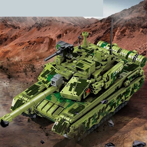 레고 신제품 특수부대 군사 99A 메인 배틀 전투 탱크 밀리터리 203108 호환 창작