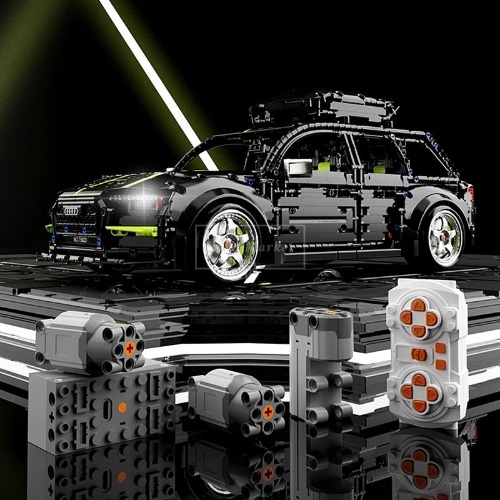 레고 신제품 원격제어 Audi-RS6 여행용 캠핑 캐라반 테크닉 T5023P 호환 창작
