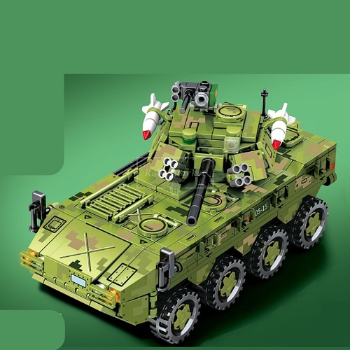 레고 신제품 특수부대 육군 ZBL-09 보병 전투 차량 밀리터리 203115 호환 창작