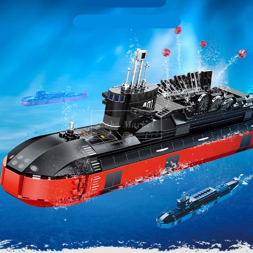 레고 신제품 특수부대 군사 군용 094 전략 핵잠수함 밀리터리 105735 호환 창작