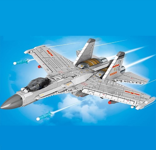 레고 신제품 특수부대 공군 J-11B 초음속 전투기 밀리터리 202156 호환 창작