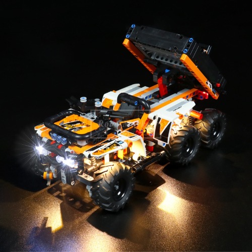레고 테크닉 전지형 차량 LED 조명 창작 신제품 42139