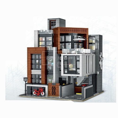 레고 신제품 MOC 한국 현대 빌라 전원 주택 모델하우스 크리에이터 10204 호환 창작