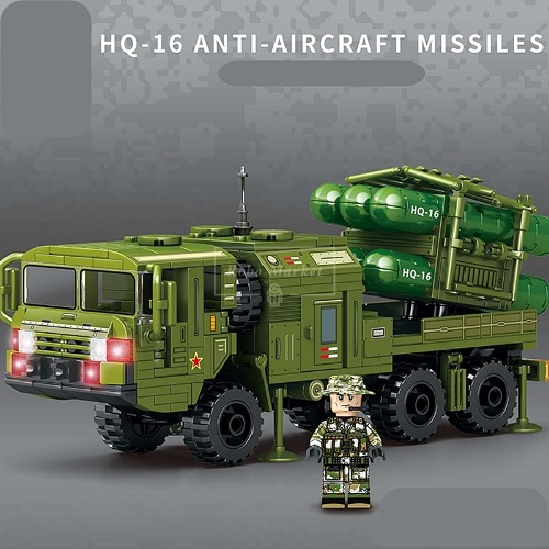 레고 신제품 특수부대 군사 HQ-16 대공 미사일 자동차 밀리터리 105716 호환 창작