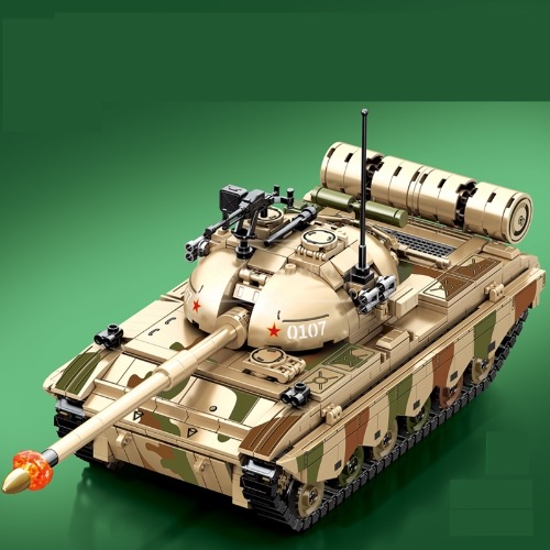레고 신제품 특수부대 군사 88A 주요 전투 탱크 밀리터리 203127 호환 창작