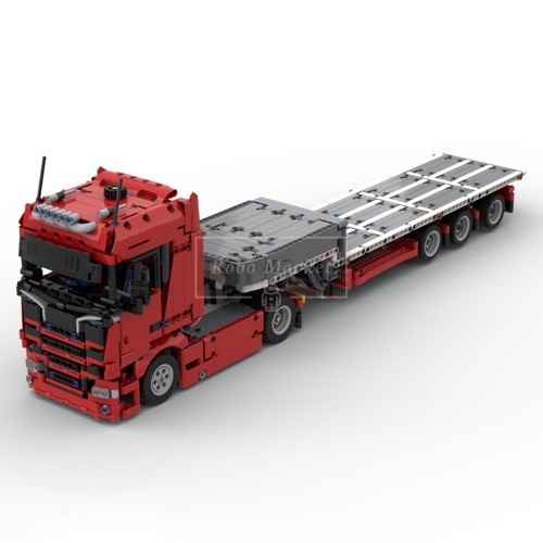 레고 테크닉 MOC-83098 Scania truck trailer 스카니아 트레일러 트럭 호환 신제품 창작
