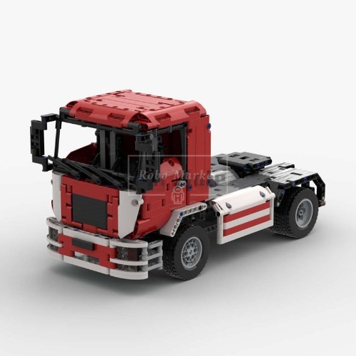 레고 테크닉 MOC-IP0005 MAN Semitrailer 스카니아 세미 트레일러 트럭 호환 신제품 창작