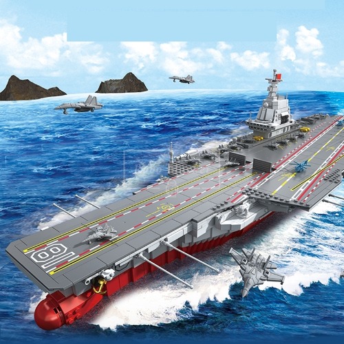 레고 신제품 특수부대 해군 003 에어크래프트 캐리어 항공모함 밀리터리 688014 호환 창작