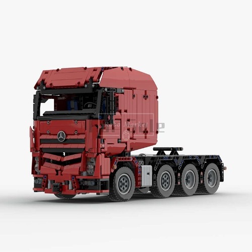 레고 테크닉 MOC-10634 Benz Actros Truck 대형 트럭 호환 신제품 창작
