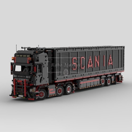 레고 테크닉 MOC-62038 69688 Scania R620 스카니아 대형 트레일러 트럭 호환 신제품 창작