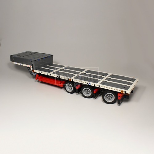 레고 테크닉 MOC-55263 Scania truck steering trailer 스카니아 트럭 스틸 트레일러 호환 신제품 창작