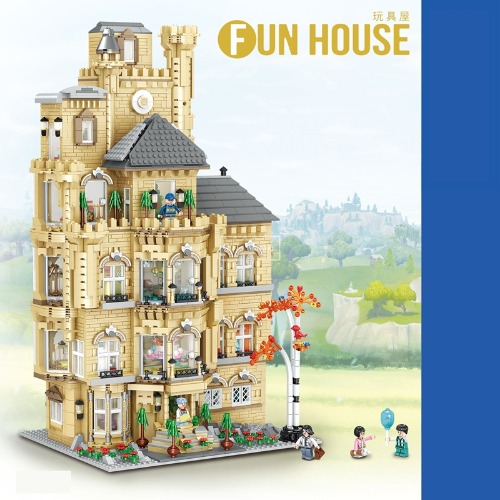레고 크리에이터 신제품 마이크로 거대한 집 인형의 성 1006 호환 한정판