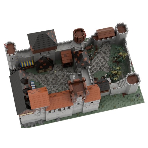 레고 크리에이터 호환 신제품 Medieval Royal Castle 중세 왕실 로얄 성 MOC-77471 창작