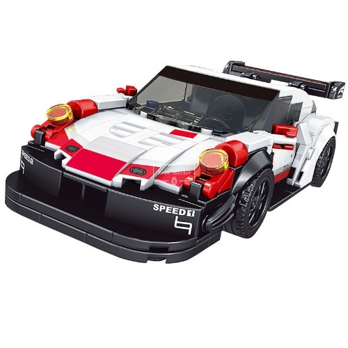 레고 스피드챔피언 신제품 유명한 자동차 포르쉐 911 RSR 스포츠카 27010 호환 한정판