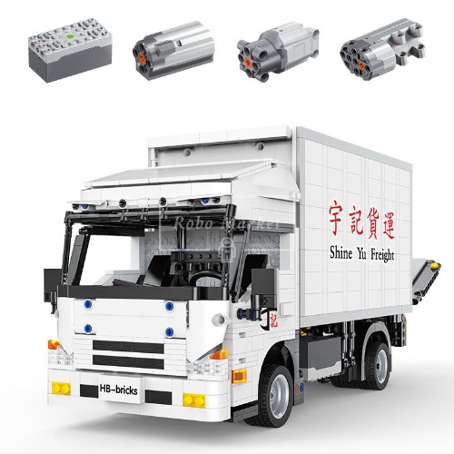 레고 테크닉 호환 신제품 중형 덤프 트럭 파워펑션 포함 YC-22010P 창작
