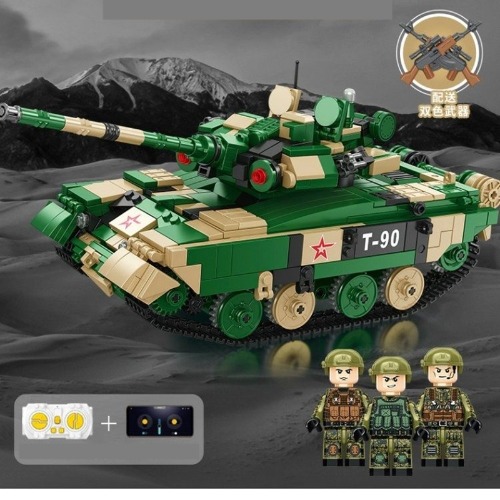 레고 밀리터리 호환 신제품 특수부대 위장 전투 P90 탱크 장갑차 676005 창작