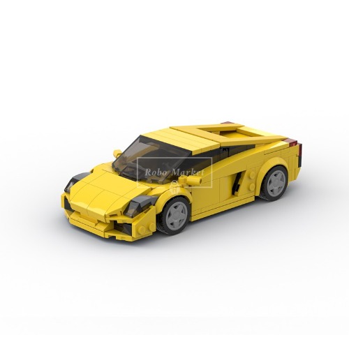 레고 MOC 창작 스피드챔피언 신제품 Lamborghini Gallardo 2003 람보르기니 가야르도 MOC-76889 호환 한정판