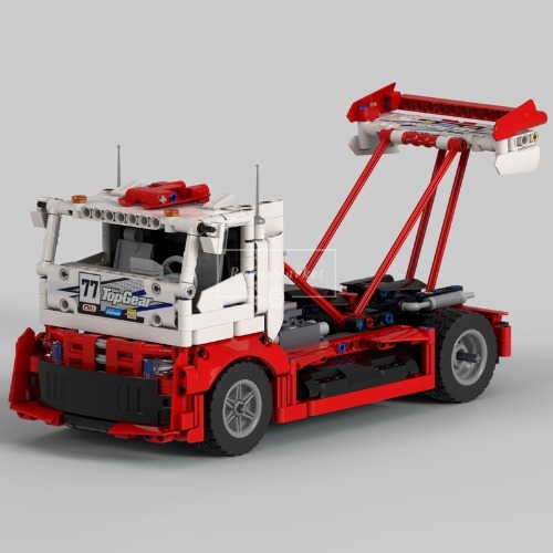 레고 테크닉 호환 Racing Truck 레이싱 트럭 MOC-116391 창작