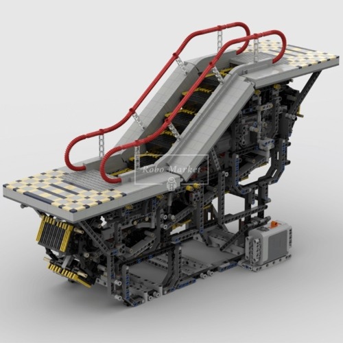 레고 테크닉 호환 Motorized Escalator 전동 에스컬레이터 MOC-90743 창작