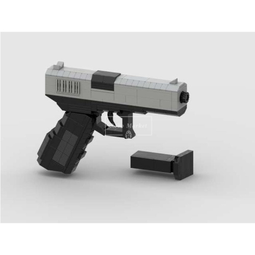레고 밀리터리 호환 글록 17 블럭권총 Glock 17 MOC-135303 신제품 창작