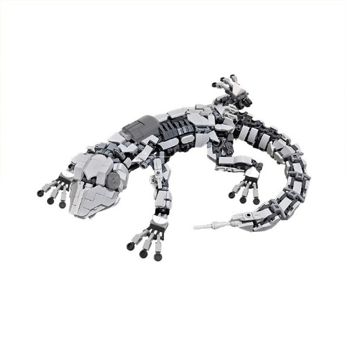 레고 크리에이터 호환 메카 도마뱀 장난감 애완 동물 MOC-C9362 신제품 창작