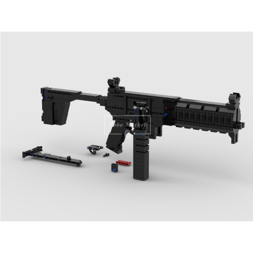 레고 밀리터리 호환 MP5 기관단총 MPX Submachine Gun 블럭총 MOC-100399 신제품 창작
