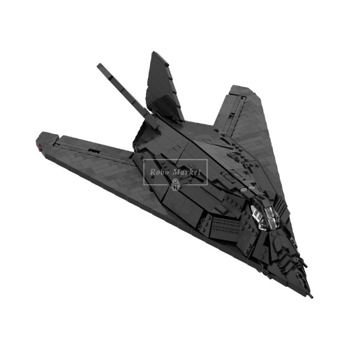 레고 밀리터리 호환 F-117 Nighthawk F-117 나이트호크 MOC-96820 신제품 창작