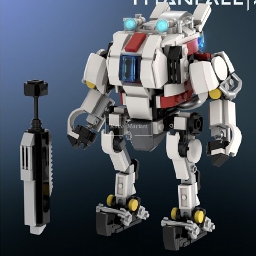 레고 무비 호환 타이탄폴 2 로닌 타이탄 인공지능 로봇 MOC-Ronin 신제품 창작