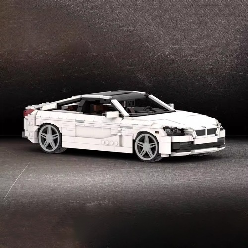레고 스피드챔피언 호환 BMW 6 시리즈 화이트 세단 한정모델 MOC-143389 신제품 창작