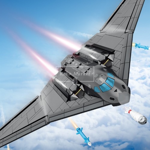 레고 밀리터리 호환 군사 공군 특수부대 스텔스 전략 폭격기 202197 신제품 창작