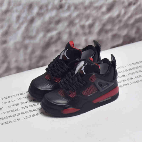 신발 미니어쳐 Nike Air Jordan 4 AJ4 4 Red Thunder MT-0240