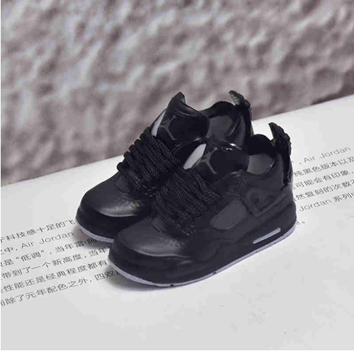 신발 미니어쳐 Nike Air Jordan 4 AJ4 4 KAWS black MT-0262