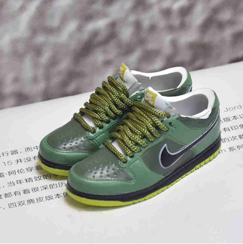 신발 미니어쳐 Nike SB DUNK Green Lobster MT-0474