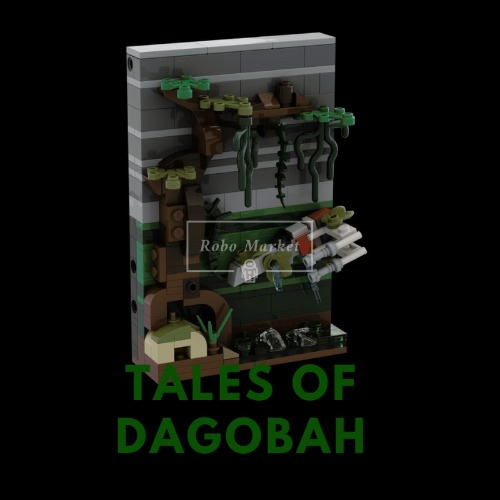 레고 스타워즈 호환 Tales of Dagobah 다고바의 전설 명장면 MOC-151212 신제품 창작
