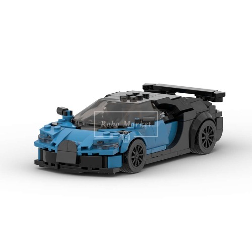 레고 스피드챔피언 호환 Bugatti Chiron Pur Sport 부가티 시론 슈퍼카 MOC-142003 신제품 창작