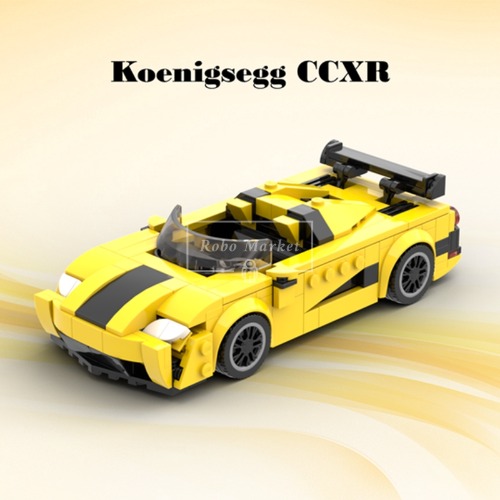 레고 스피드챔피언 호환 Koenigsegg CCXR V2 코닉세그 그리드 슈퍼카 MOC-63368 신제품 창작