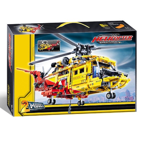 레고호환 테크닉 헬리콥터 2가지 호환모델 3357 9396