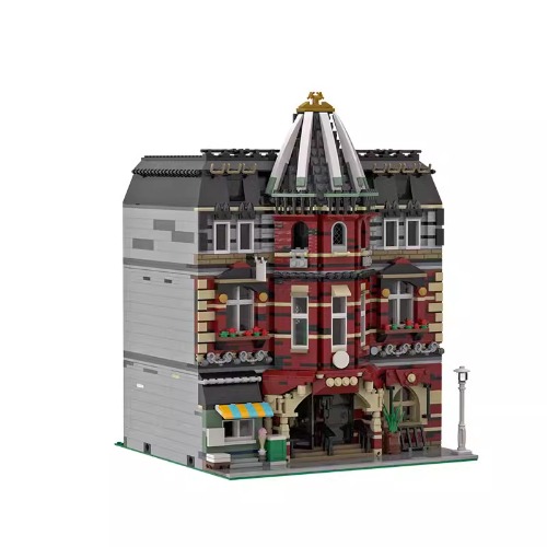 레고 크리에이터 호환 Modular Brick School 모듈러 벽돌 학교 MOC-5973 신제품 창작