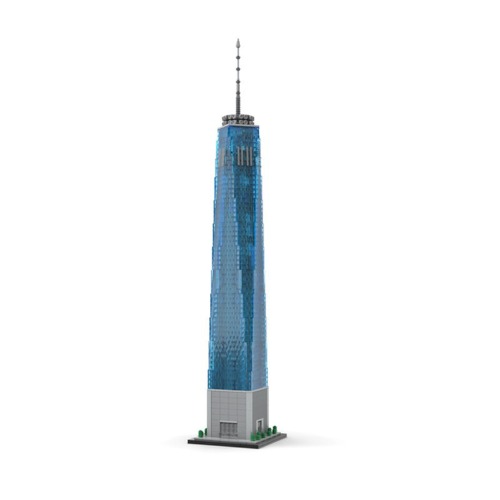 레고 아키텍쳐 호환 One World Trade Center 1:800 월드 트레이드 센터 MOC-159549 신제품 창작