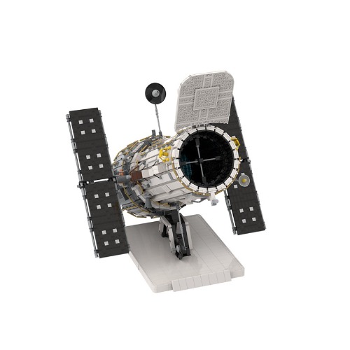 레고 크리에이터 호환 허블 우주 망원경 천문 장비 MOC-75987 신제품 창작